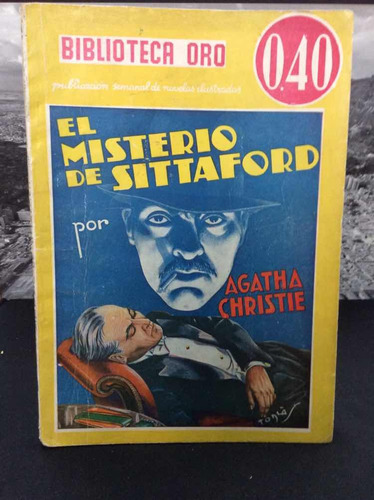 Agatha Christie El Misterio De Sittaford Novela Antigua