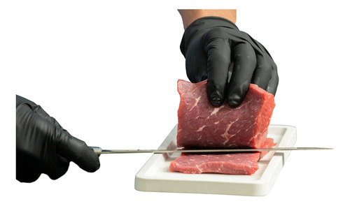 Tabla De Cortar De Carne De Res Manual De Alta Calidad Con C