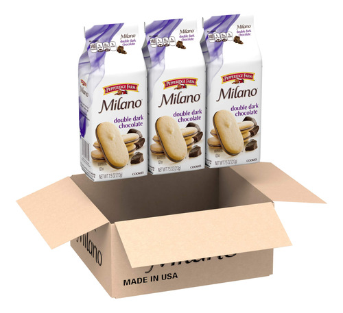 Pepperidge Farm Milano - Galletas De Chocolate Negro Doble,