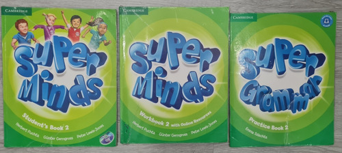 Super Minds 2 Student's Book / Workbook / Practice Usado 