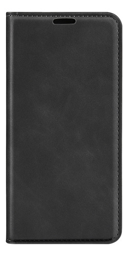 Funda De Piel Con Ventosa Magnética Roja Para Honor X7