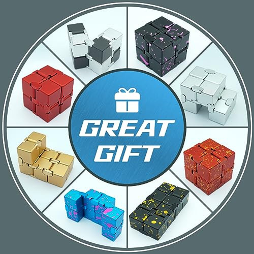 Cubo Infinito Dolasev Infinity Cube Fidget Toy Mejorado, Cub