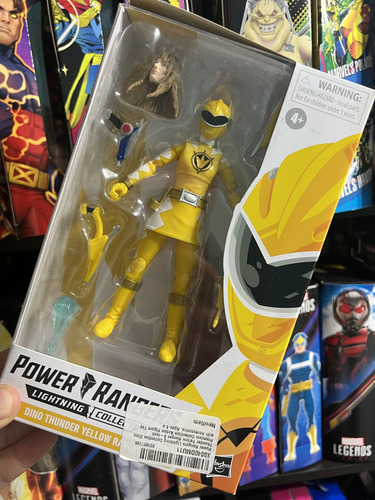 Power Rangers Dino Thunder Yellow Ranger Lightning Collectio