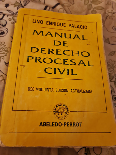 Libromanual De Derecho Procesal Civil - Lino Enrique Palacio