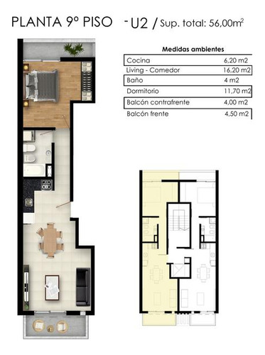 Santa Fe Al 3300 Venta Departamento 1 Dormitorio En Rosario
