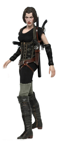 Alice Resident Evil 4 Hot Toys 1/6 Milla Jovich Mms139 (Usado)