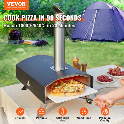Horno Portatil Para Pizza Pollo Pescado 12 Inch