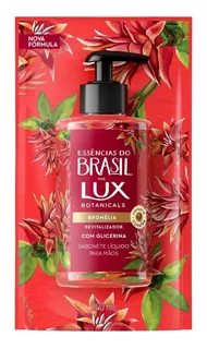 Jabón de manos líquido recambio con glicerina Essências do Brasil bromelia 240ml Lux