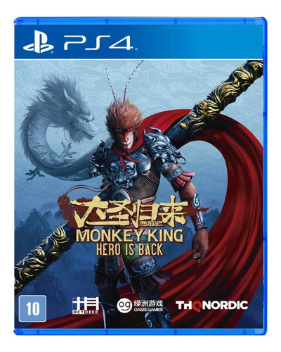 Jogo Monkey King Hero Is Back Ps4 Midia Fisica Standard Thq Nordic Ps4 Físico