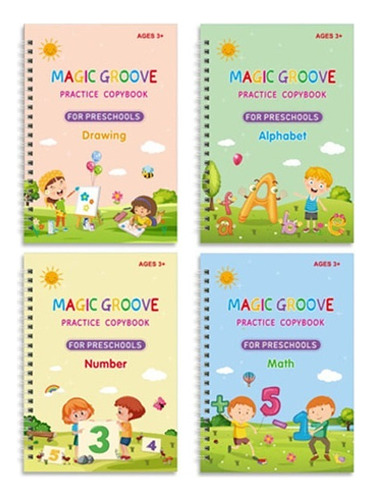 Cuaderno Profesional Para Niño De Práctica De Magia 2set