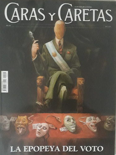 Revistas Caras Y Caretas La Epopeya Del Voto (Usado)