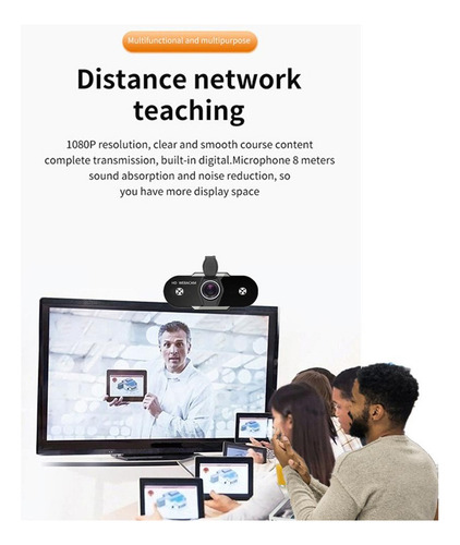 2xusb Hd Camera Para Pc Computadora De Escritorio Portátil