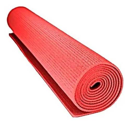 Tapete Yoga Neolar Pvc 173x61x05cm - Vermelho