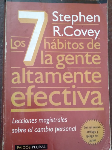 7 Habitos De La Gente Altamente Efectiva De Stephen Covey