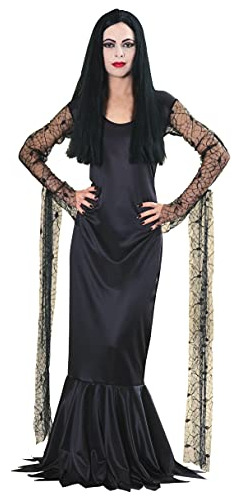 Rubie S Costume Co Mujeres S Addams Family Morticia Tra...