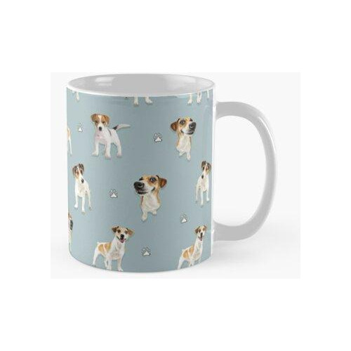 Taza Patrón De Jack Russell Terrier Calidad Premium