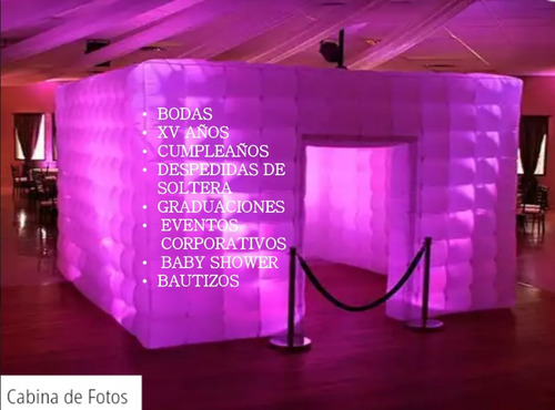 Imagen 4 de 10 de Renta,cabina Fotografica,para Fiestas,eventos,de Fotos,cdmx