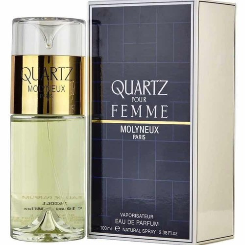 Perfume Molyneux Quartz Pour Femme X50 Estampilla Y Celofán