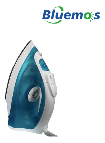 Plancha De Vapor Bluemos Irbd100 Electrica 1100w Color Azul Azul