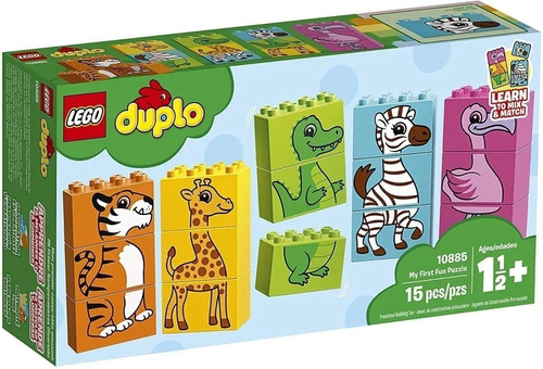 Lego Duplo Mi Primer Rompecabezas Divertido 10885 15 Pcs