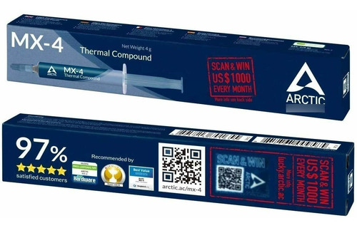 Imagen 2 de 2 de Pasta Termica Arctic Mx-4.-