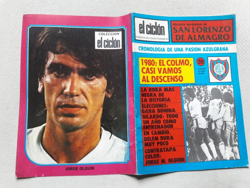 Revista El Ciclón Fasciculos Coleccionables Nº 38 - Año 1980