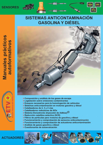 Libro: Sistemas Anticontaminacion Gasolina Y Diesel. Tecnica