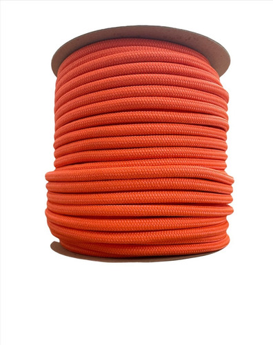 Soga Polipropileno Trenzada 14mm X 100 Metros Color Naranja