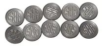 Comprar Fichas Cospeles Monedas De Subte Son  10 Muy Buenas !!!