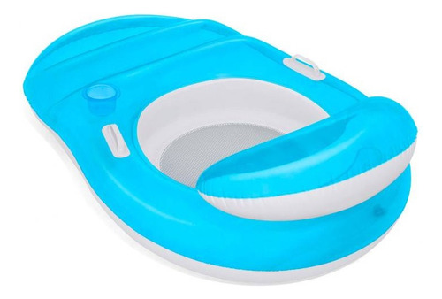 Colchoneta Sillon Inflable Pileta Posavasos Bestway 43646 Color Único