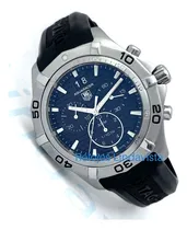 Comprar Reloj Tag Heuer Aquaracer Gran Date Chronograph Negro Cauc