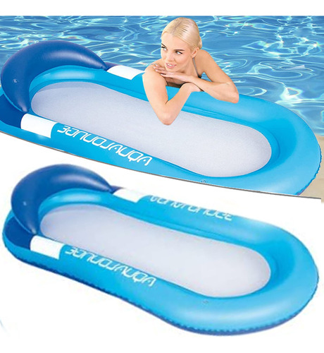 Cama Flotante Inflable Para Piscina Y Silla De Baño, Sofá De