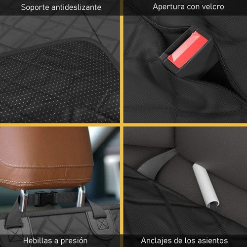 Impermeable Anti-scratch Anti-sucio Pet Dog Car Seat Cover