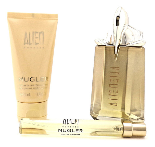 Perfume Mujer Mugler Alien Goddess Edp 60ml Set Volumen De La Unidad 60 Ml