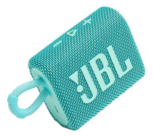 Caixa De Som Bluetooth Jbl Go 3 À Prova D'agua 4,2w Teal