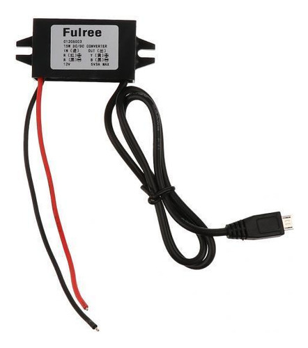 3 Dc Converter Module 12v-5v Adaptador De Alimentação De