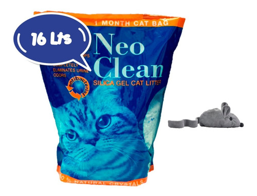 Neo Clean Cristal 16lts Silica Gel + ¡regalo!