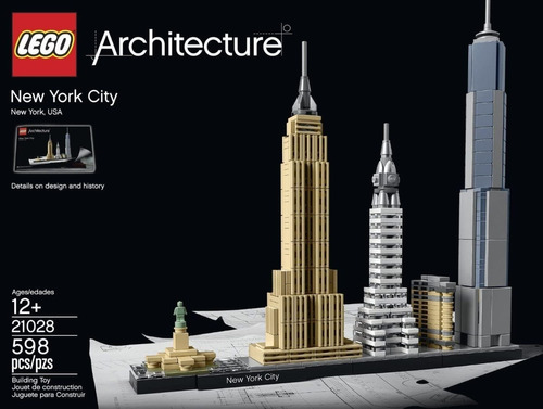 Lego Architecture New York 21028 - Multicolor