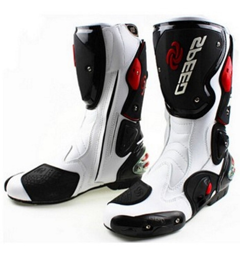 Botas Moto Motociclista Speed Con Protecciones 100% Piel