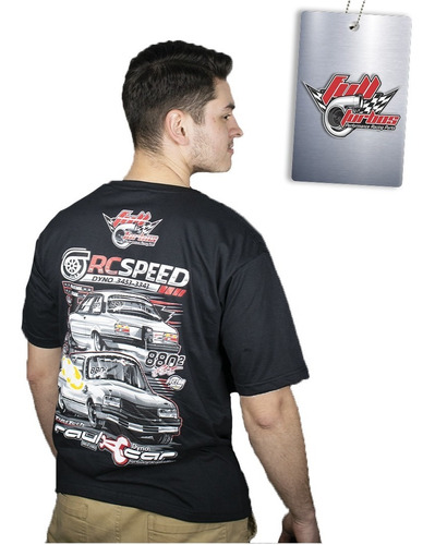 Imagem 1 de 3 de Camiseta Camisa Full Turbos Race Team Chevette - Raul Car