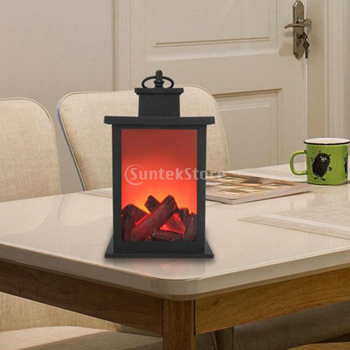 2 Linterna De Chimenea Led Sin Llama, Lámpara De Armario