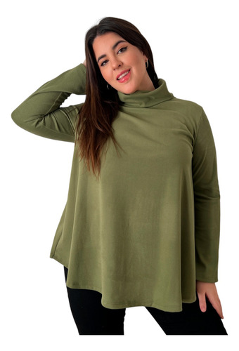 Polera De Lanilla Mujer Talle Grande.