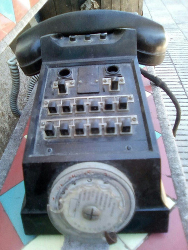 Antiguo Teléfono Ericson De Vaquelita Único De Colección
