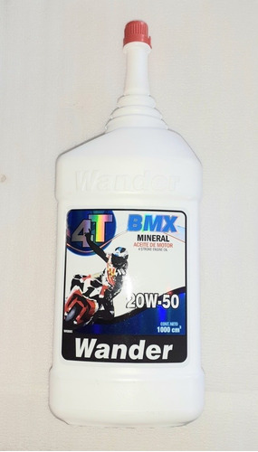 Imagen 1 de 1 de Aceite Mineral Bmx 20w50 Api Sg Riccia Motos