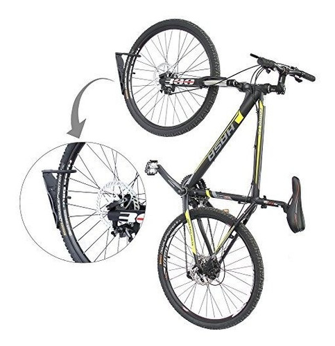 Imagen 3 de 4 de Gancho Para Colgar Bicicletas En La Pared
