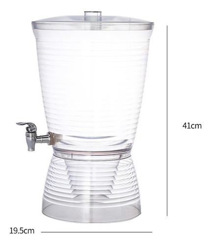 Dispensador De Bebidas Com Infusor De Frutas, Jarra De ,