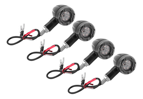 Intermitente Flash Moto Universal Luz Freno 4pcs Turn