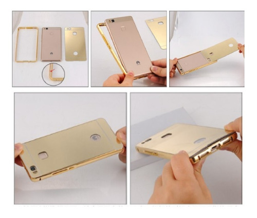 Bumper Aluminio Tipo Espejo Sony Xperia M4 Aqua