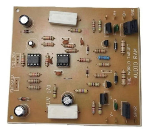 Tarjeta Amplificación Ram Audio Doble Integrado