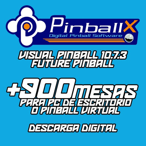 Pinballx - Soporta 1 A 3 Pantallas - Visual Pinball